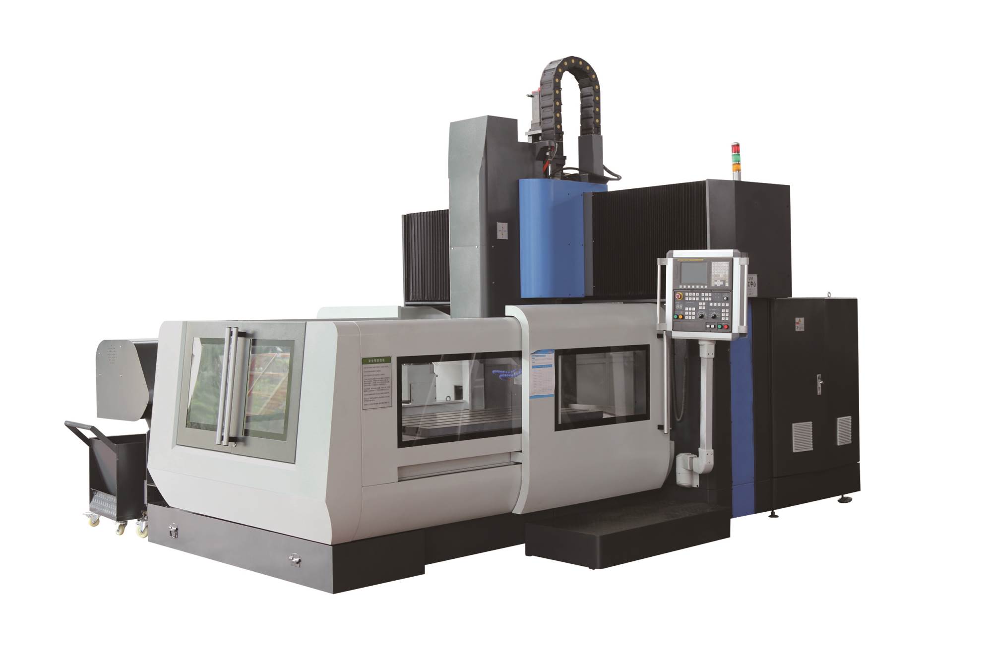 粘刀的雙頭精雕機，如何處理？